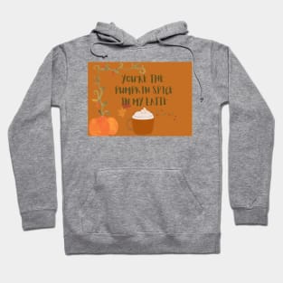 You are the pumpkin spice in my latte Hoodie